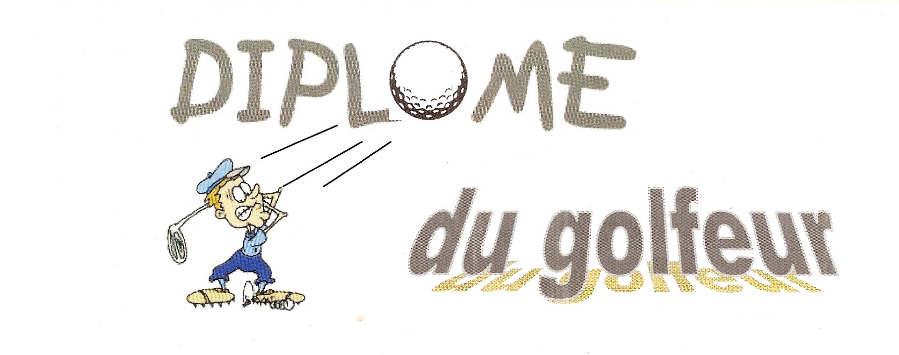 Diplome du golfeur